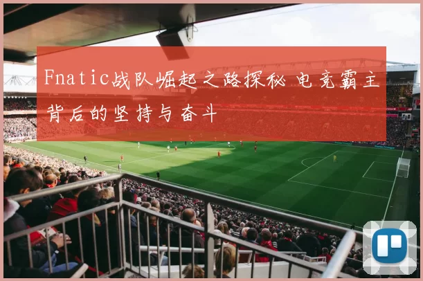 Fnatic战队崛起之路探秘 电竞霸主背后的坚持与奋斗